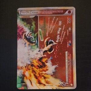 Ho-Oh LEGEND Collectible Game Card - Red